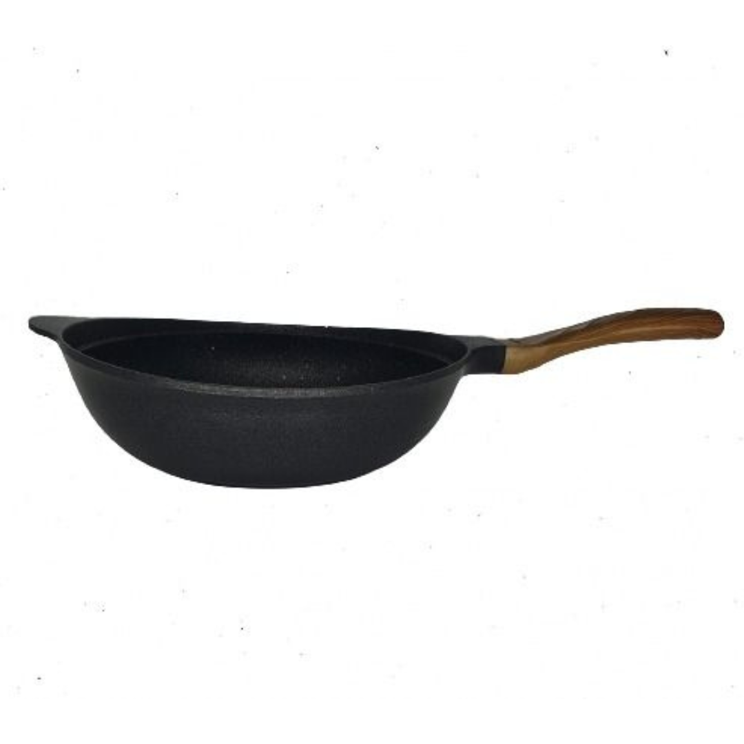 Neoklein 30 CM Titanium Black Wok Pan Neoklein 30 CM Titanium Black Wok Pan